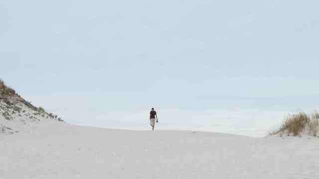 Caminar en las dunas